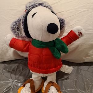 Collectable Winter Snoopy Limited Edition- Moves and Plays Music